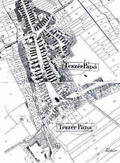 Kataszteri térkép, 1857