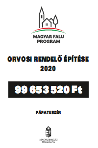 Orvosi rendel� �p�t�se 2020